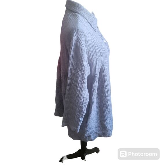 Zara Shirt Dress with Pockets. Size XL. - Picture 8 of 13